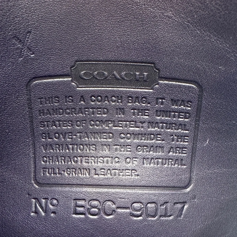 Vintage Coach Abbie Crossbody in Ink - Picture 3 of 12